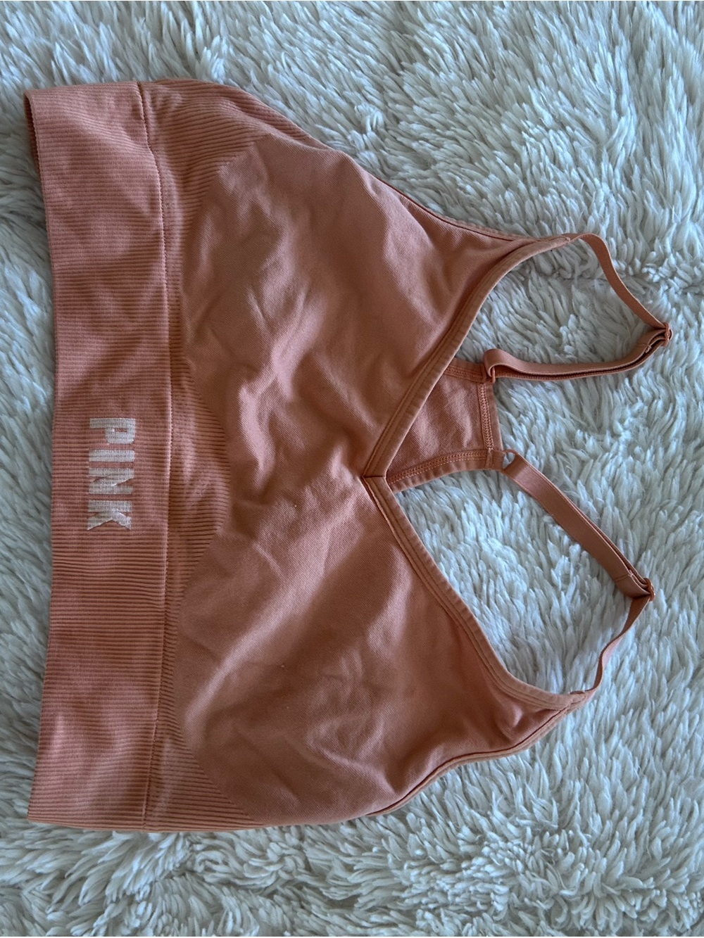 PINK Victoria's Secret Women's Seamless Bralette in Dusty Rose